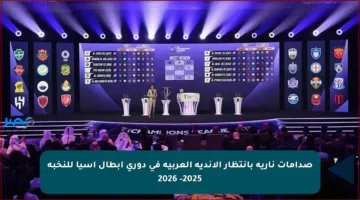صدامات نارية بانتظار الأندية العربية في دوري أبطال آسيا للنخبة 2025- 2026